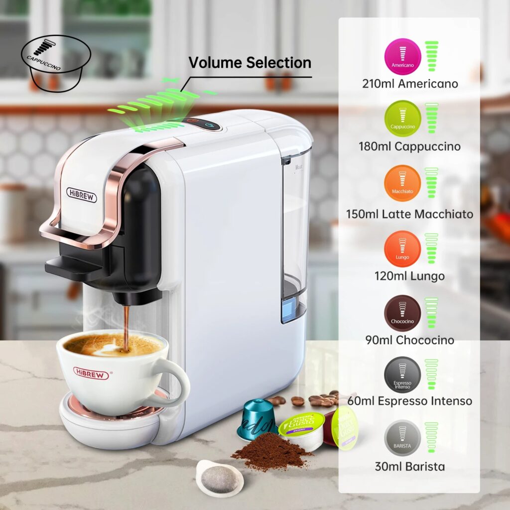 HiBREW Multiple Capsule Coffee Machine